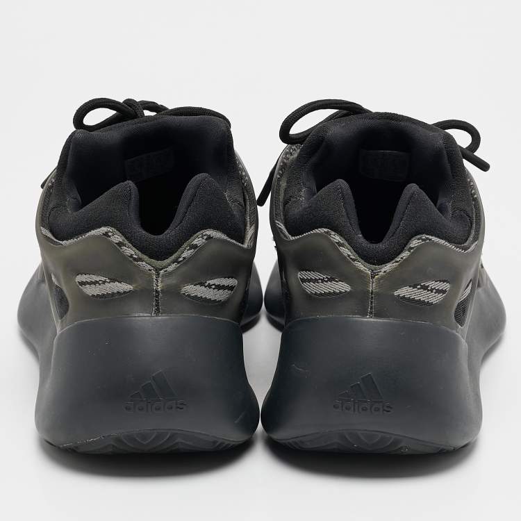 Pre Owned Yeezy x Adidas Black Mesh 700 V3 Alvah Sneakers Size 46 2/3