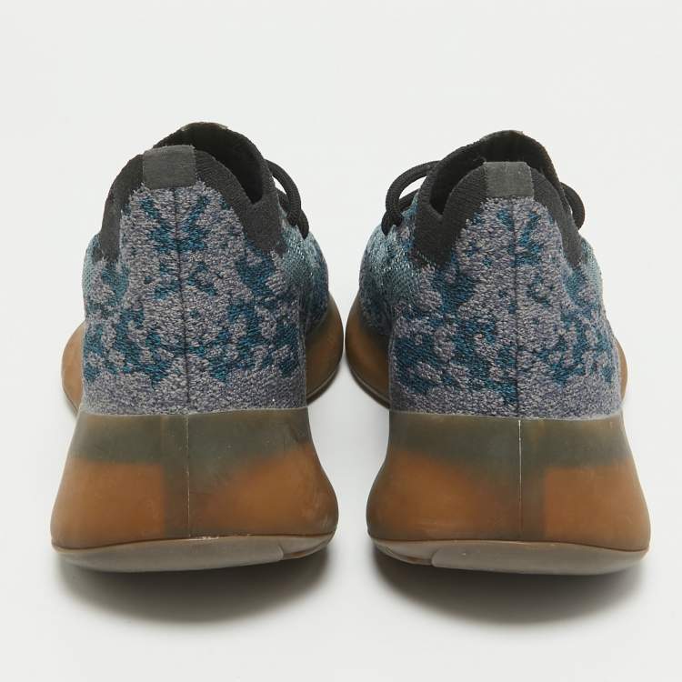 Pre Owned Yeezy x Adidas Multicolor Knit Fabric Boost 380 Covellite Sneakers Size 40