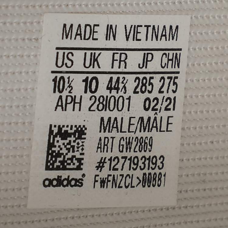 Pre Owned Yeezy x Adidas Blue Mesh Boost 350 V2 "Mono Ice" Low Top Sneakers Size 44 2/3