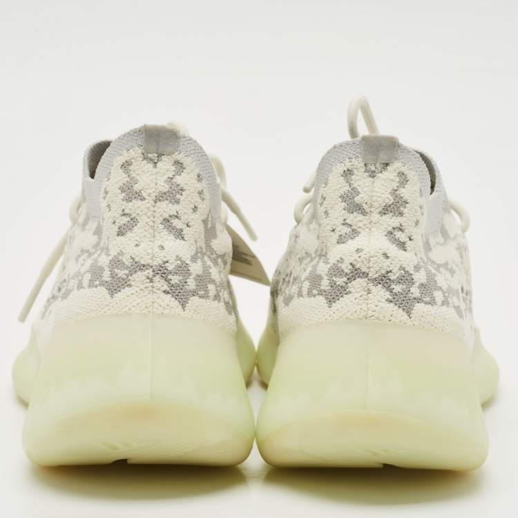 مملوكة مسبقًا Yeezy x Adidas Multicolor Knit Fabric Boost 380 Alien Sneakers Size 42 2/3