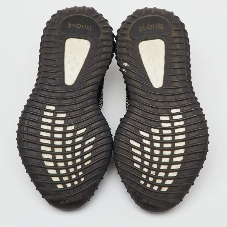 Pre Owned Yeezy x Adidas Multicolor Knit Fabric Boost 350 V2 Yecheil Sneakers Size 36 2/3