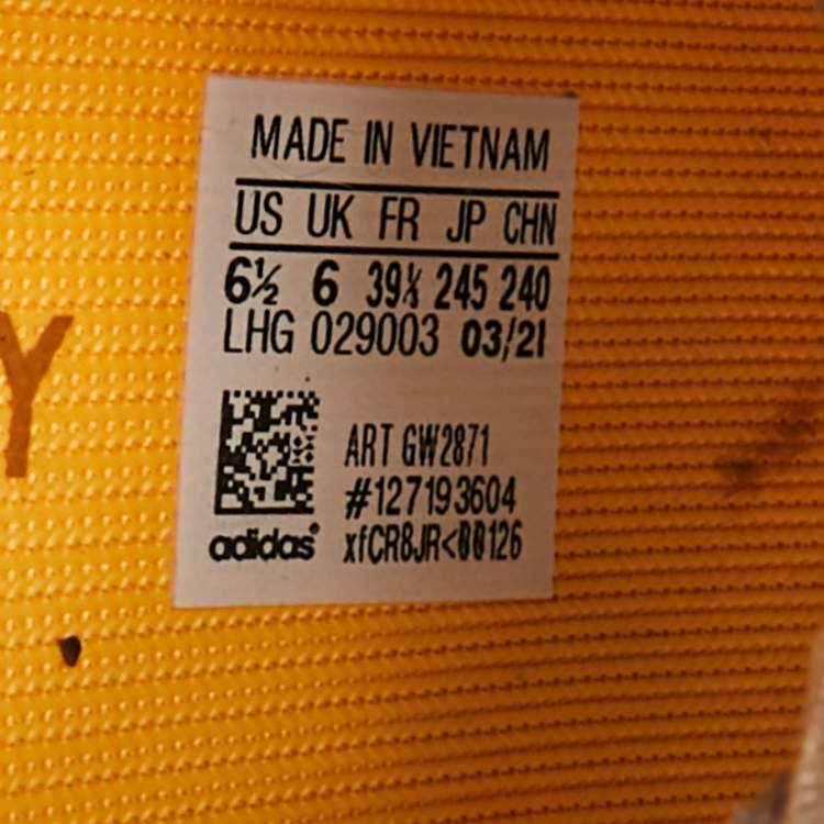 Pre Owned Yeezy x Adidas Boost 350 V2 Mono Mist Size 39 1/3 Purple Mesh Low Top Sneakers