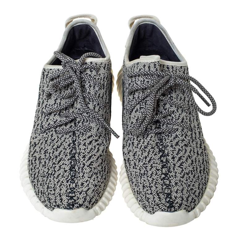 مملوكة مسبقًا Yeezy x Adidas Turtledove Cotton Knit Boost 350 Sneakers Size 42