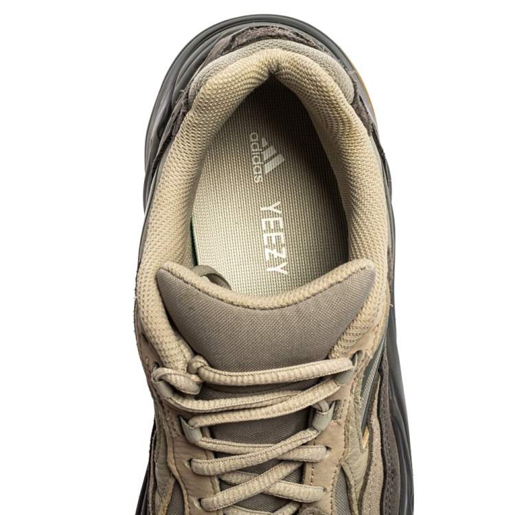 Pre Owned Yeezy x Adidas Grey Nubuck and Leather Boost 700 V2 Tephra Sneakers Size 39 1/3