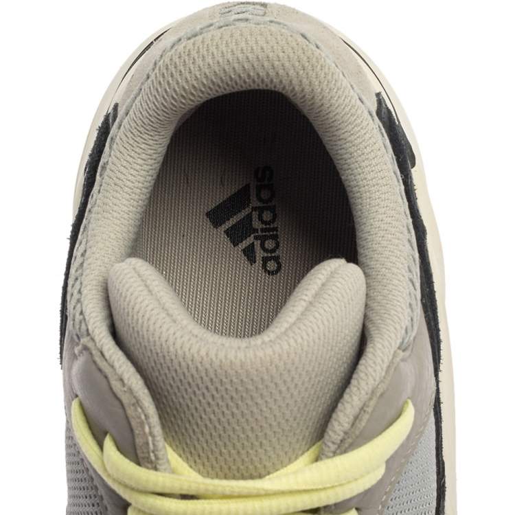 Pre Owned Yeezy x adidas Multicolor Mesh And Suede Leather Boost 700 Wave Runner Sneakers Size 44 2/3