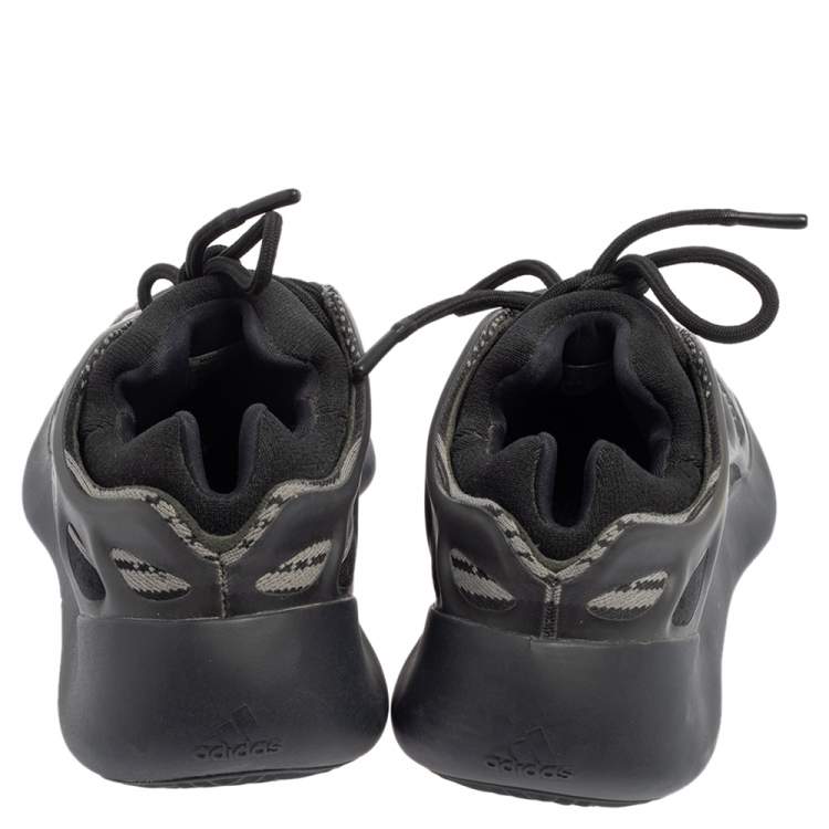Pre Owned Yeezy x adidas Black Knit Fabric And Polyurethane 700 V3 Alvah Low Top Sneakers Size 39 1/3