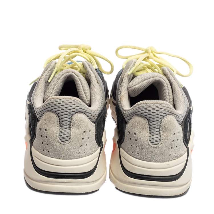 مملوكة مسبقًا Yeezy x adidas Multicolor Mesh And Suede Boost 700 Wave Runner Sneakers Size 44 2/3
