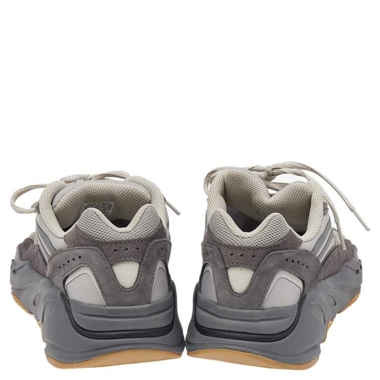 Pre Owned Yeezy x Adidas Grey Nylon And Suede Boost 700 V2 Tephra Sneakers Size 41 1/3
