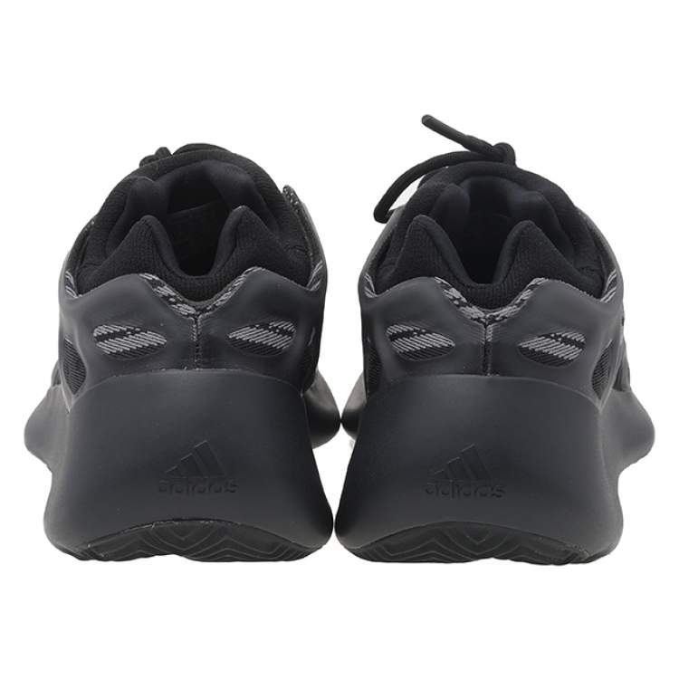 Pre Owned Yeezy x Adidas Black Knit Fabric And Polyurethane 700 V3 Alvah Low Top Sneakers Size 46 2/3