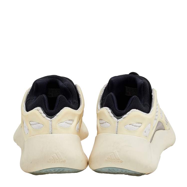 Pre Owned Yeezy x Adidas Cream Mesh And Rubber 700  V3 Azael Low Top Sneakers Size 37 1/3