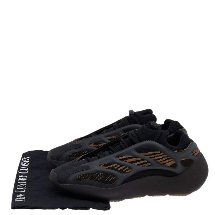 Pre Owned Yeezy x Adidas Brown Mesh And Polyurethane 700 V3 Clay Brown Sneakers Size 42 2/3