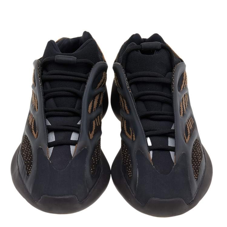 Pre Owned Yeezy x Adidas Brown Mesh And Polyurethane 700 V3 Clay Brown Sneakers Size 42 2/3