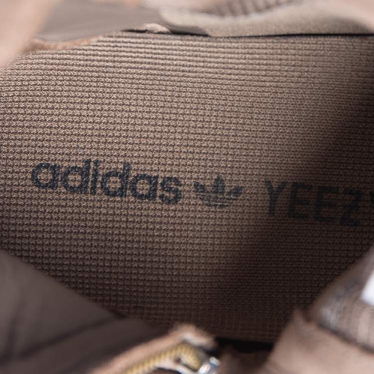 Pre Owned Yeezy x Adidas Brown Suede 750 High Top Sneakers Size 41 1/3