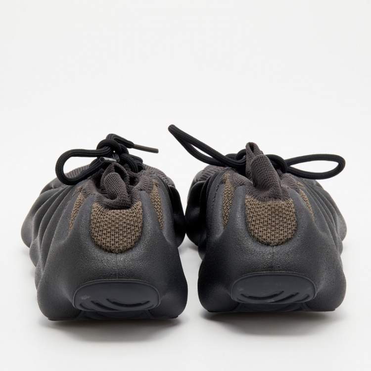 مملوكة مسبقًا Yeezy x Adidas Black Knit Fabric 450 Dark Slate Sneakers Size 42