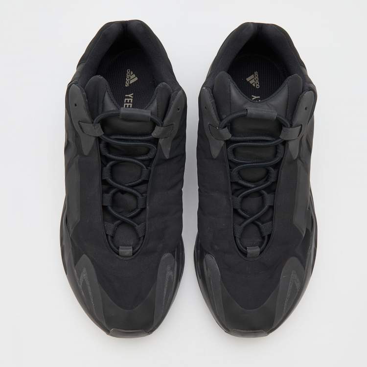 Pre Owned Yeezy x Adidas Black Nylon and Rubber Boost 700 MNVN Sneakers Size 46 2/3