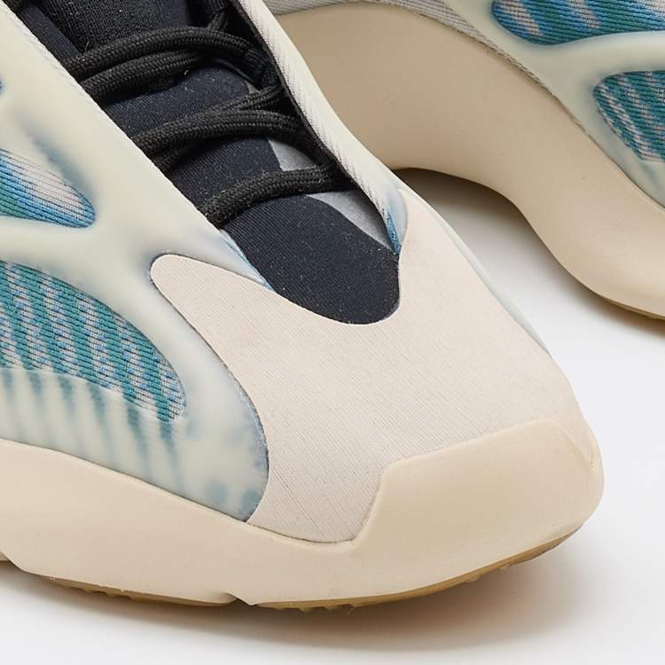 مملوكة مسبقًا Yeezy x adidas Multicolor Fabric and Rubber Boost 700 Kyanite Sneakers Size 47 1/3