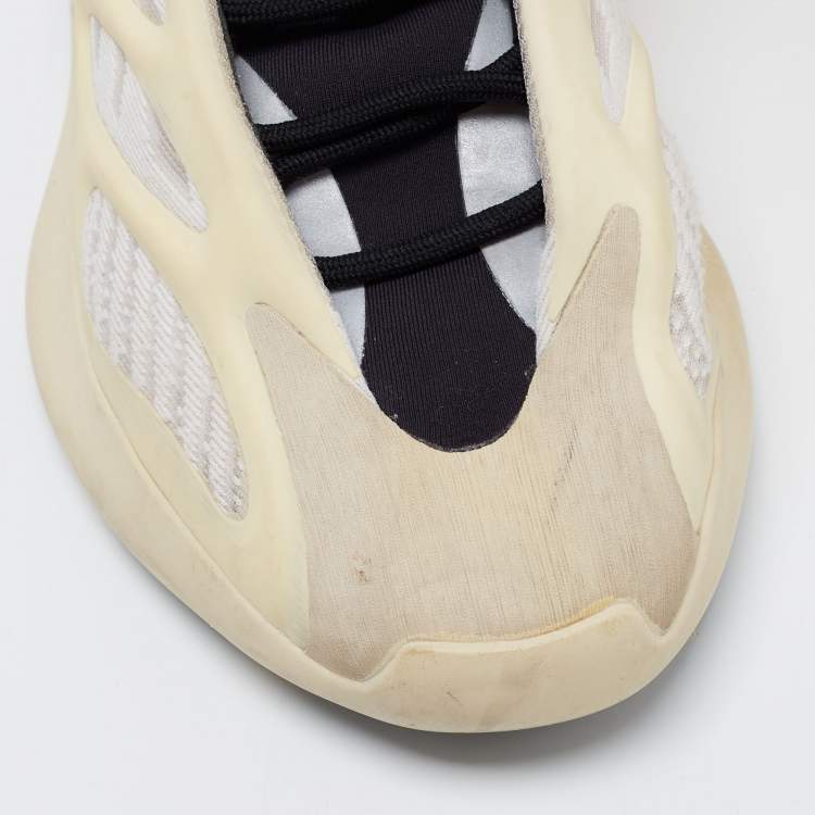 Pre Owned Yeezy x adidas Tricolor Rubber and Fabric Yeezy 700 V3 Azael Sneakers Size 38 2/3
