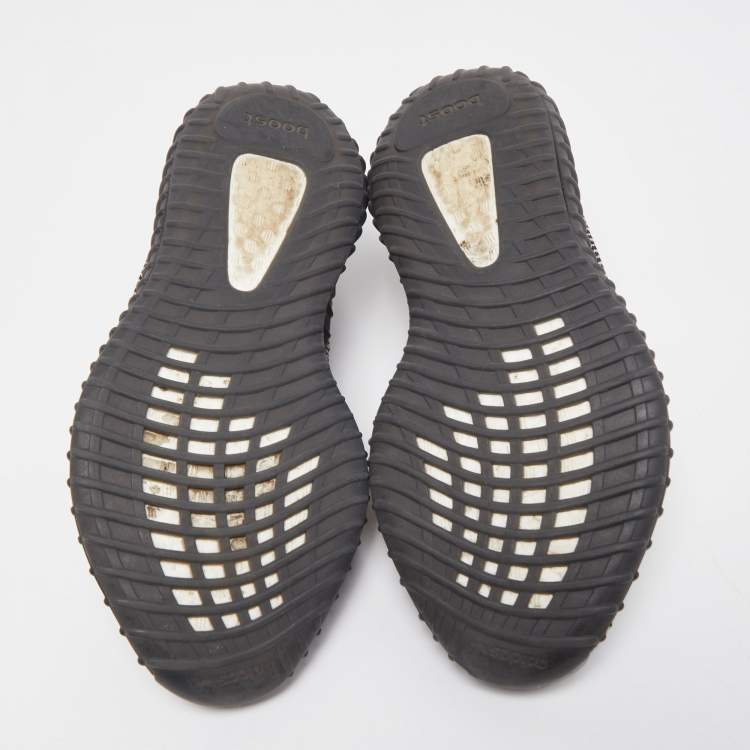 Pre Owned Yeezy x adiddas Multicolor Knit Fabric and Mesh 350-v2-Yecheil Sneakers Size 44