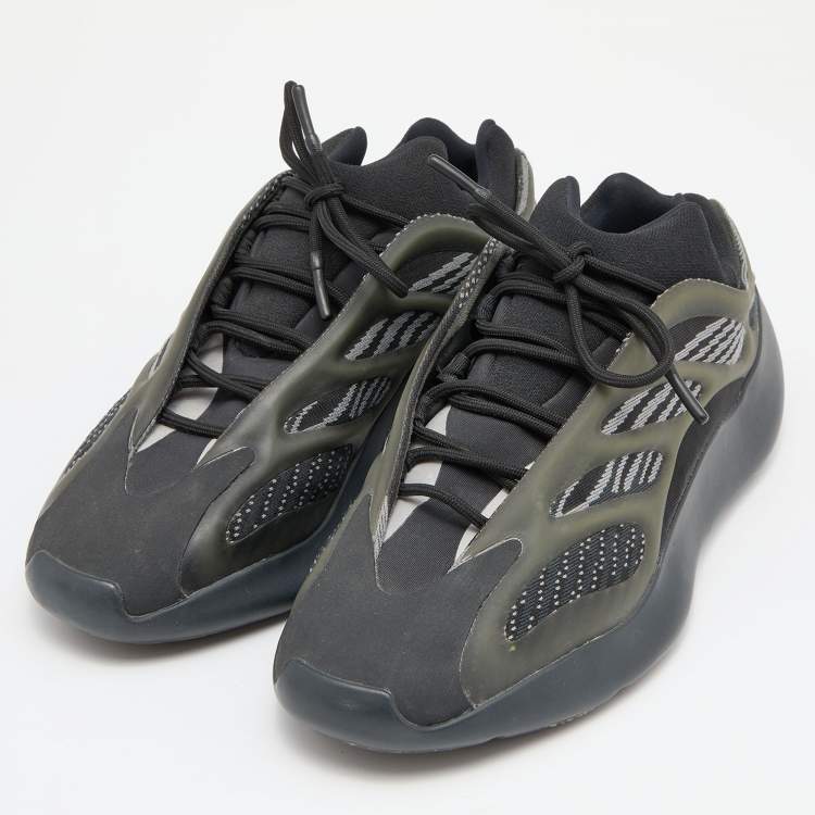 Adidas x Yeezy Black/Grey Knit Boost V3 Alvah Sneakers Size 43.5 Yeezy x Adidas | TLC