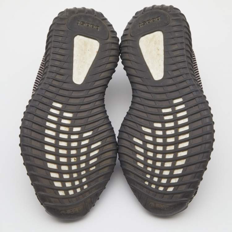 Pre Owned Yeezy x Adidas Multicolor Knit Fabric Boost 350 V2 Yecheil (Non-Reflective) Sneakers Size 40 2/3