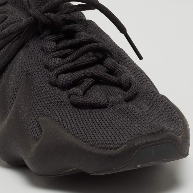 Pre Owned Yeezy x Adidas Grey Knit Fabric and Rubber Yeezy 450 Stone Teal Sneakers Size 43 1/3