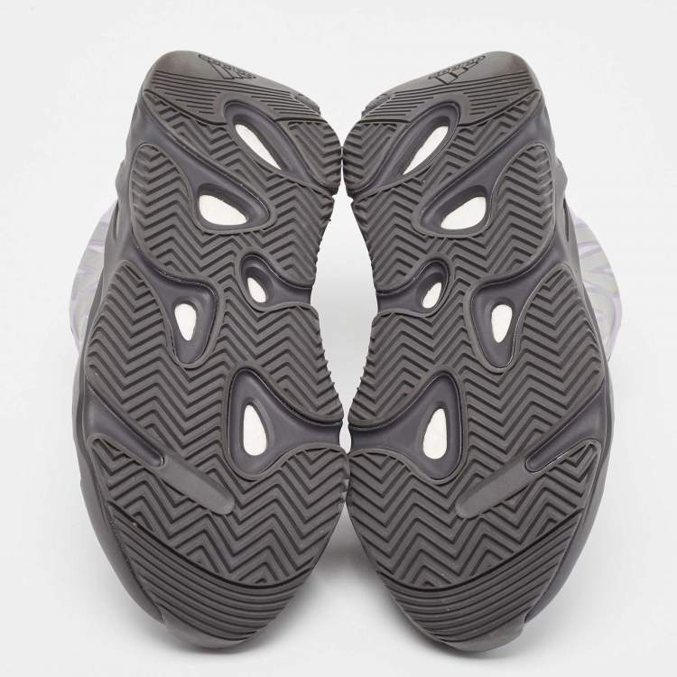 مملوكة مسبقًا Yeezy x Adidas Black/Lavender Nylon Boost 700 MNVN Geode Sneakers Size 43.5