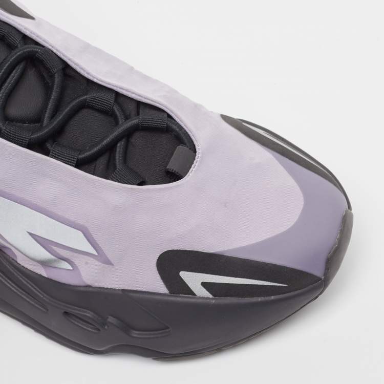 Pre Owned Yeezy x Adidas Black/Lavender Nylon Boost 700 MNVN Geode Sneakers Size 42 2/3