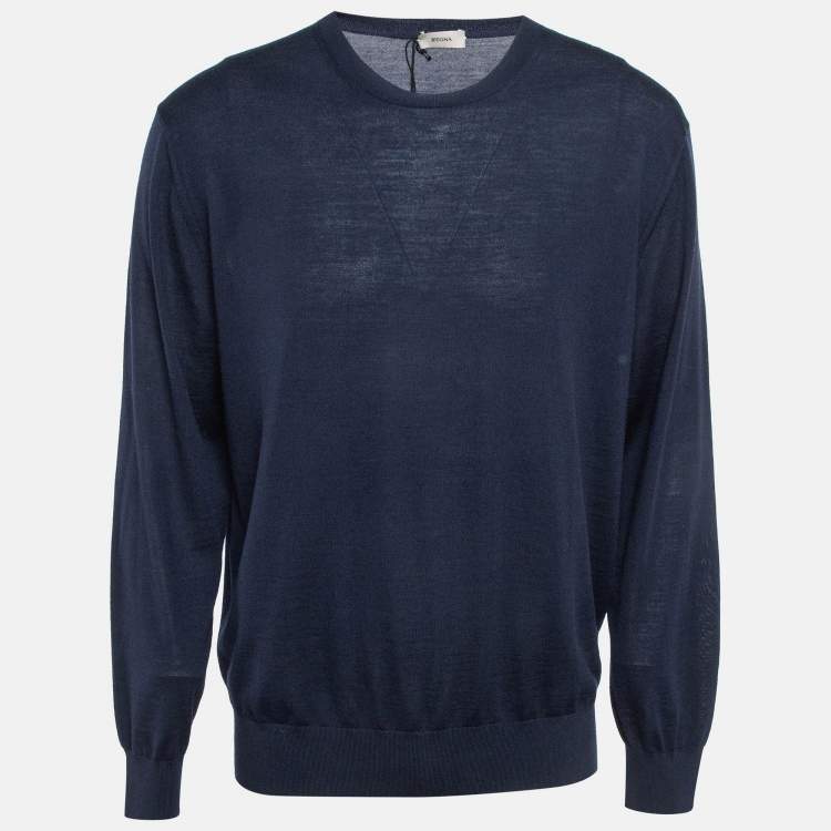 Ermenegildo deals Zegna Blue Sweater XXL