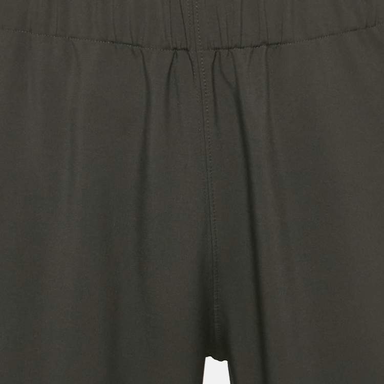 Pre Owned Z Zegna Techmerino Black Wool Trackpants XL