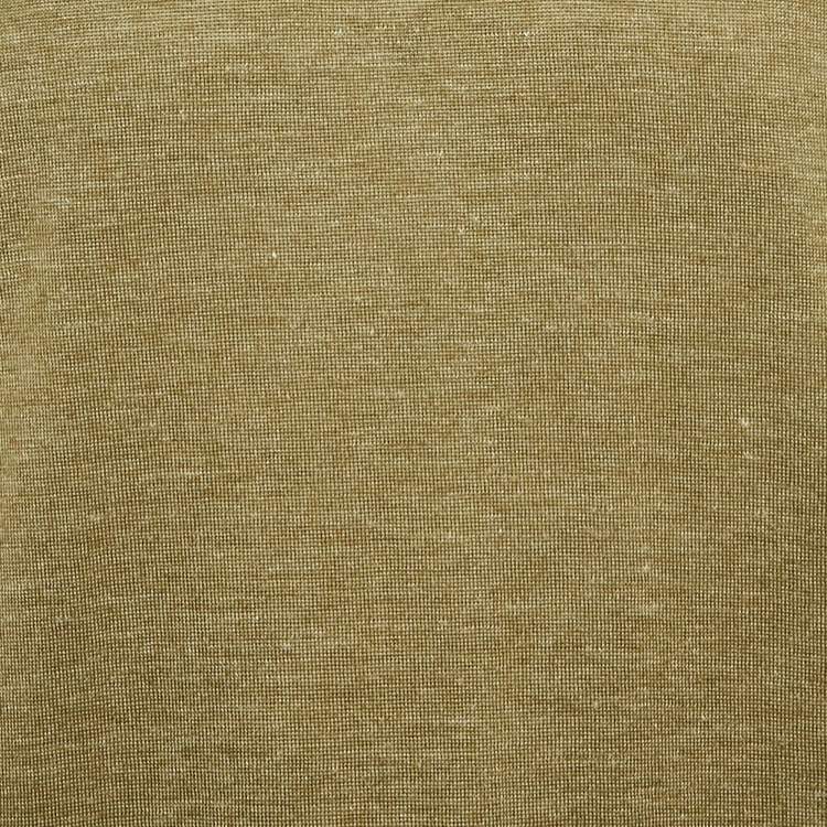 Pre Owned Z Zegna Green Silk Blend Knit Crew Neck Jumper L