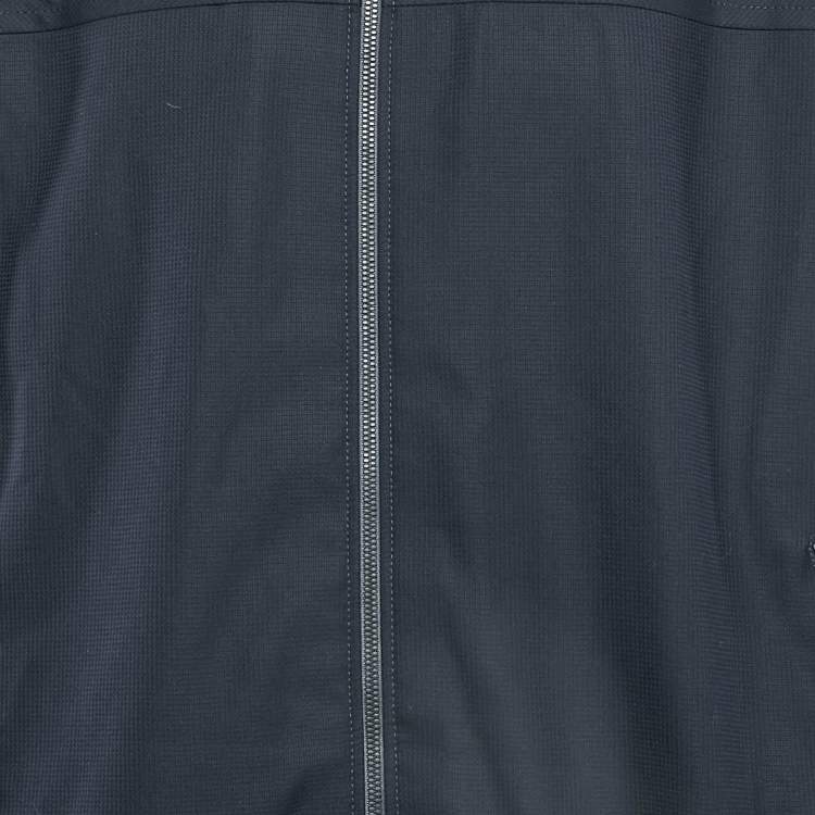 Pre Owned Z Zegna Navy Blue Wool Zip-Up Jacket Techmerino Jacket XXXL