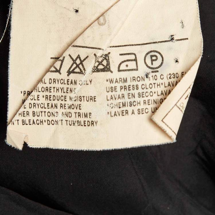 مملوكة مسبقًا بليزر زد زينيا صوف أسود زريّن بتصميم المدينة XXL