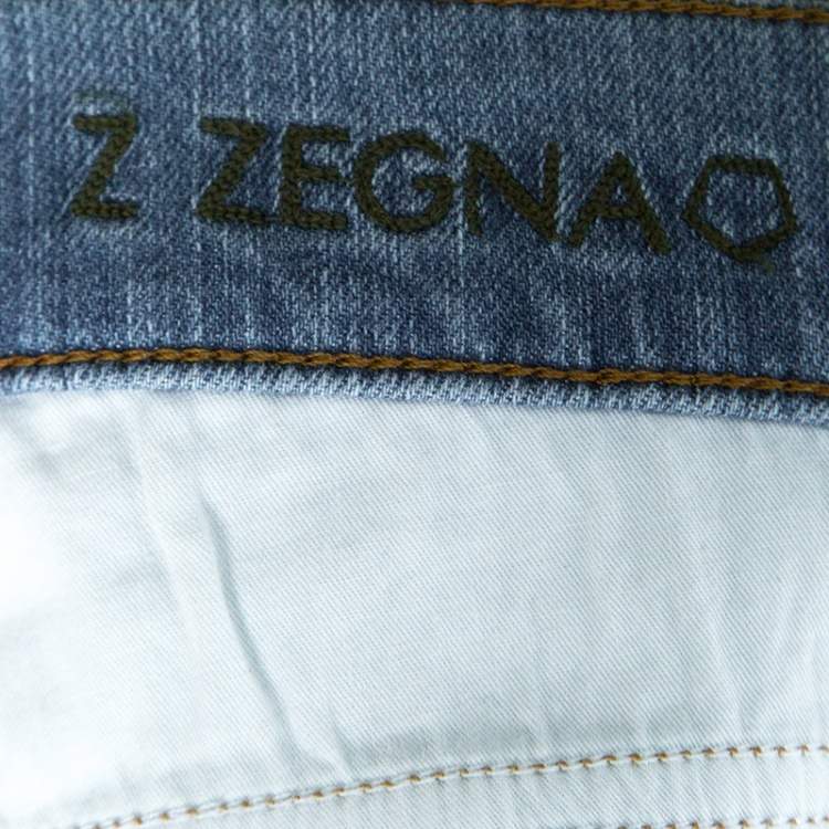 Pre Owned Z Zegna Blue Denim Regular Fit Jeans M
