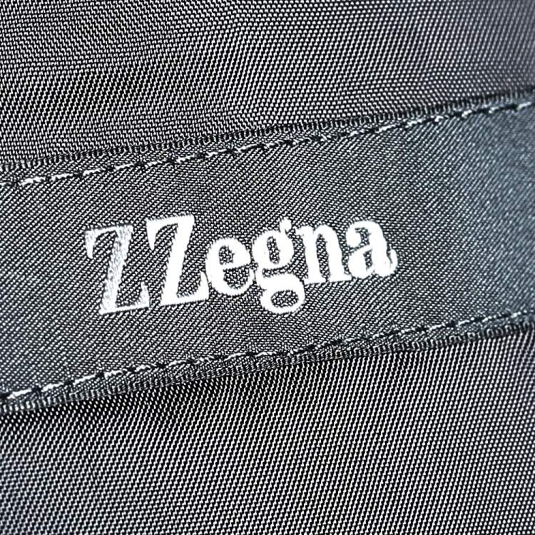 Pre Owned Z Zegna Dark Grey Wool Blazer L