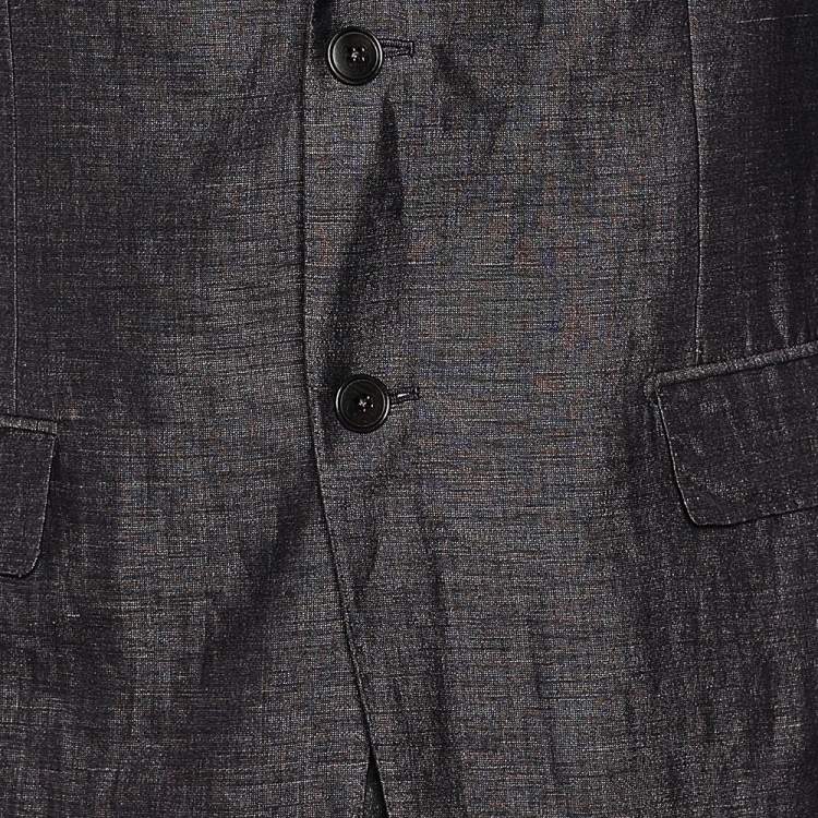 Pre Owned  Ermenegildo Zegna Purple Wool Blazer L