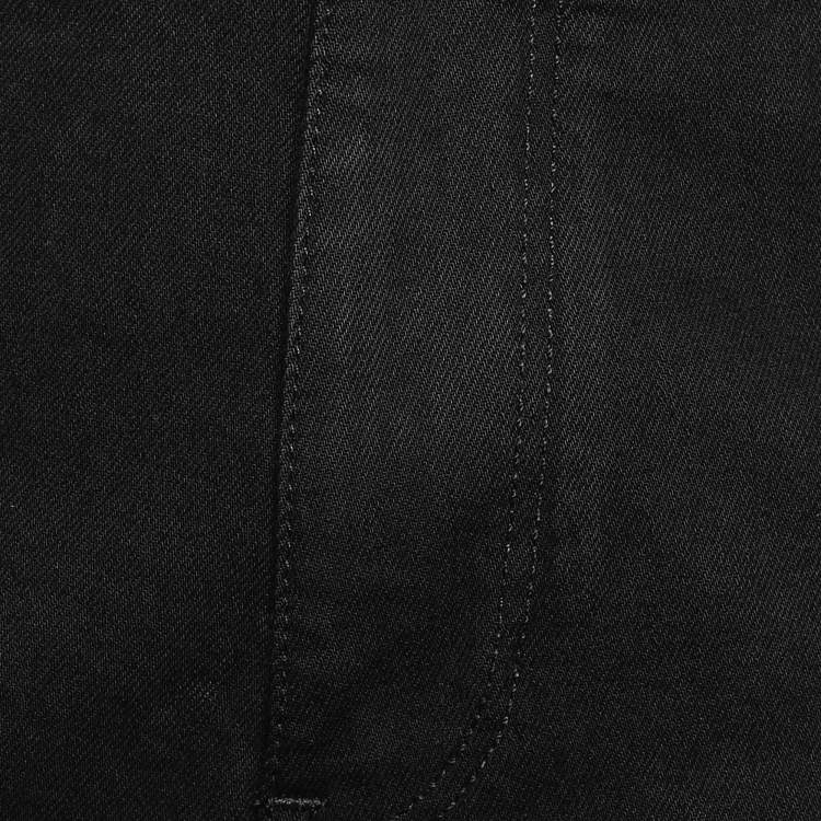 Pre Owned Z Zegna Black Denim Slim Fit Jeans XL