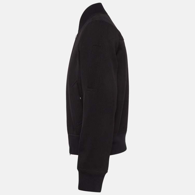 Pre Owned Zadig & Voltaire Black Wool Blend Bradley Jacket L