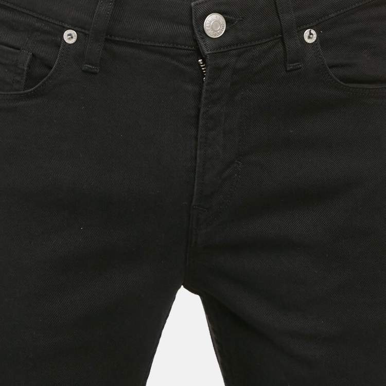 Pre Owned Zadig & Voltaire Black Denim Slim Fit David Jeans S Waist 31"