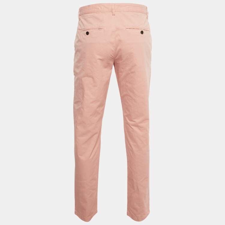 Pre Owned Zadig & Voltaire Pink Cotton Patrick Chino Trousers XL
