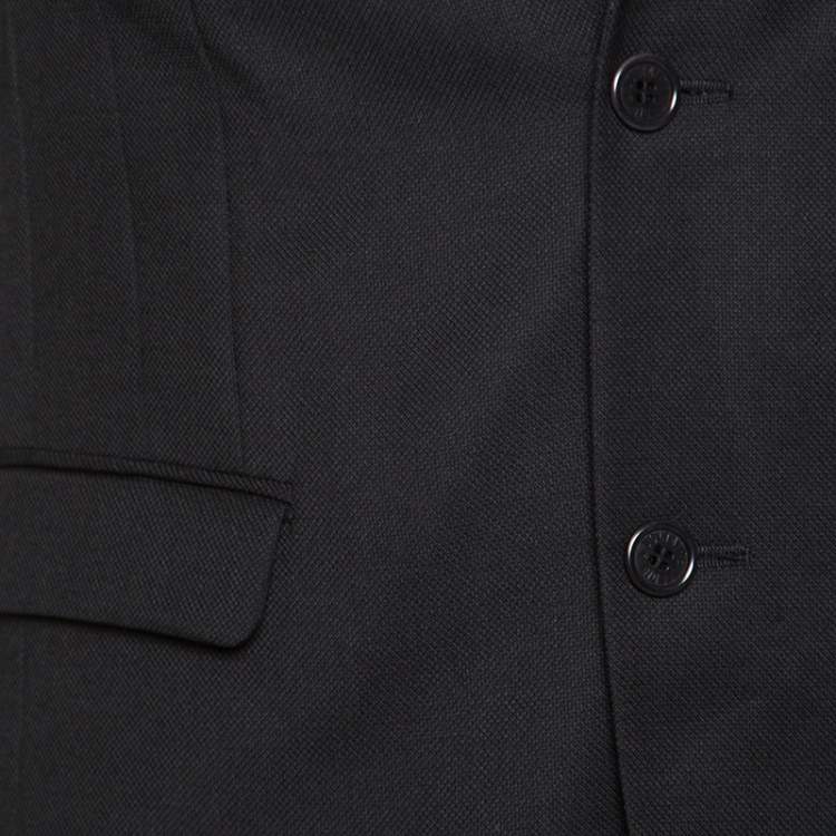 Pre Owned Zadig and Voltaire Black Wool Version Smocking Blazer S