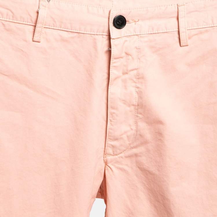 Pre Owned Zadig & Voltaire Pink Cotton Patrick Chino Trousers S
