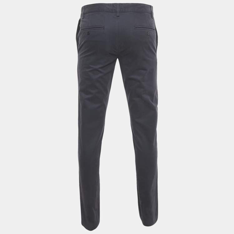 Pre Owned Zadig & Voltaire Blue Cotton Patrick Chino Pants S