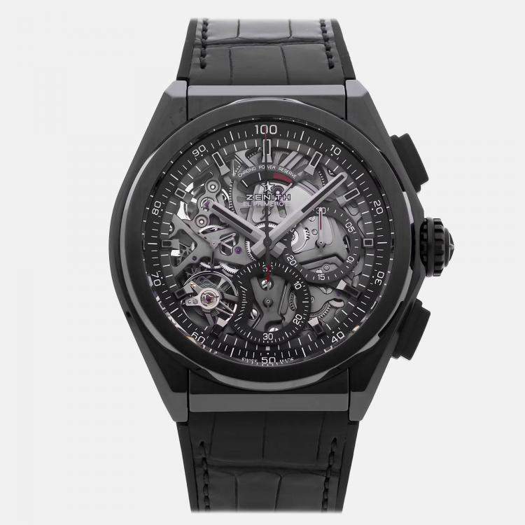 Pre Owned Pre-Owned Zenith Defy El Primero 21 49.9000.9004/78.R582 Men's Watch Automatic  44 mm