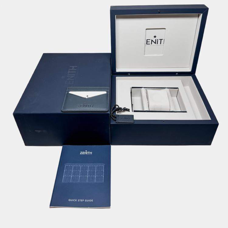 Pre Owned Pre-Owned Zenith Chronomaster Original Hodinkee Limited Edition 03.3201.3600/18.M3200