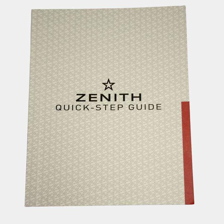 Pre Owned Pre-Owned Zenith Defy Classic 95.9000.670/51.R584 Blue Automatic Titanium Men's Wristwatch 41 mm