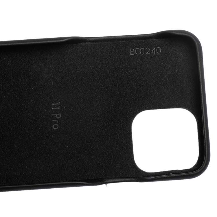 مملوكة مسبقًا Louis Vuitton Black/Graphite Leather And Canvas 11 Pro Bumper Case