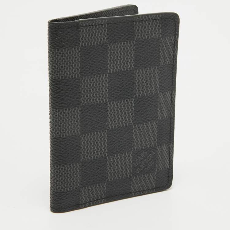 Pre Owned Louis Vuitton Damier Graphite Canvas Pocket Organizer