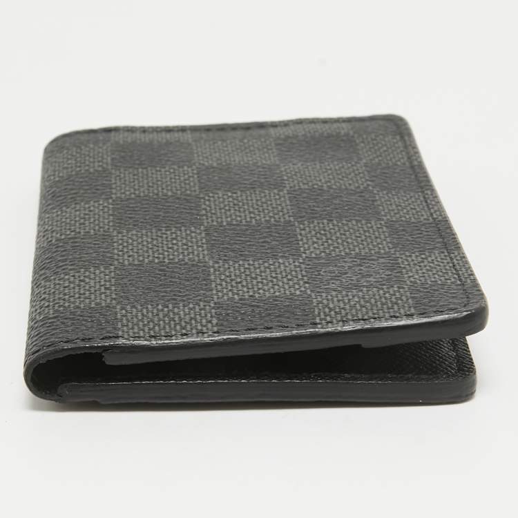 Pre Owned Louis Vuitton Damier Graphite Canvas Pocket Organizer