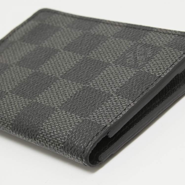 Pre Owned Louis Vuitton Damier Graphite Canvas Pocket Organizer