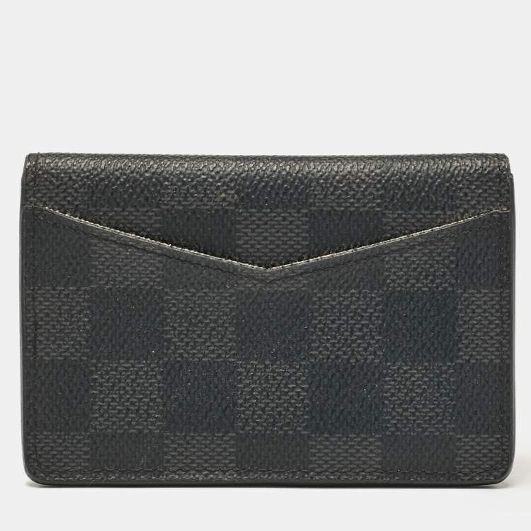 Pre Owned Louis Vuitton Damier Graphite Canvas Pocket Organizer